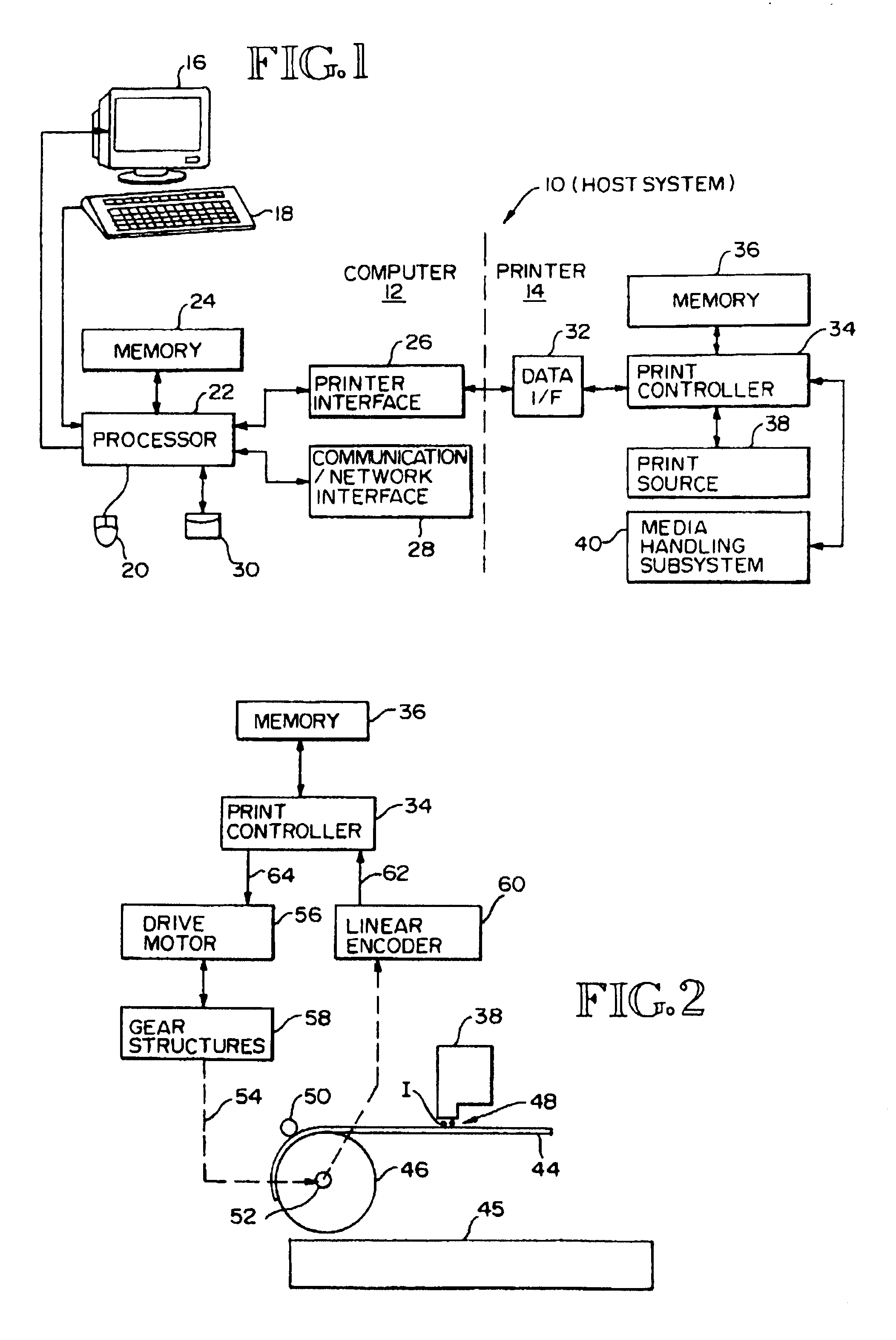 Method for adjusting drive roller linefeed distance