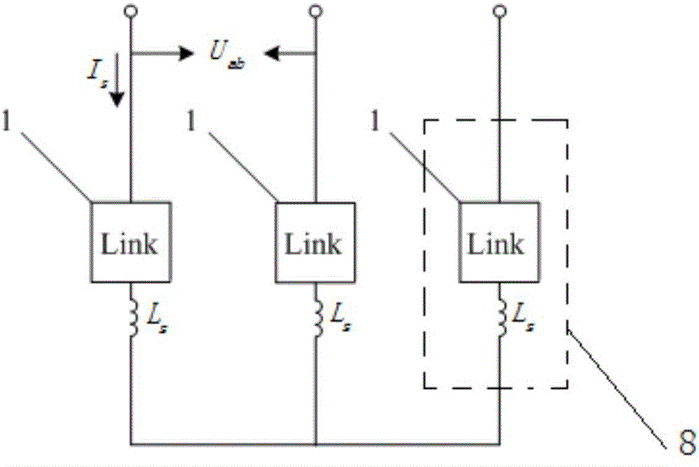 H-bridge tandem-type STATCOM DC side power supply system