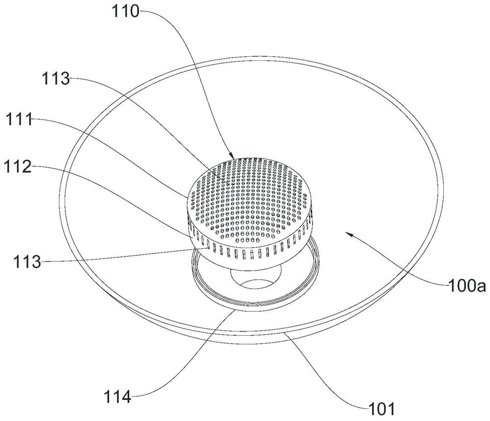 A collection device and reactor for reactor