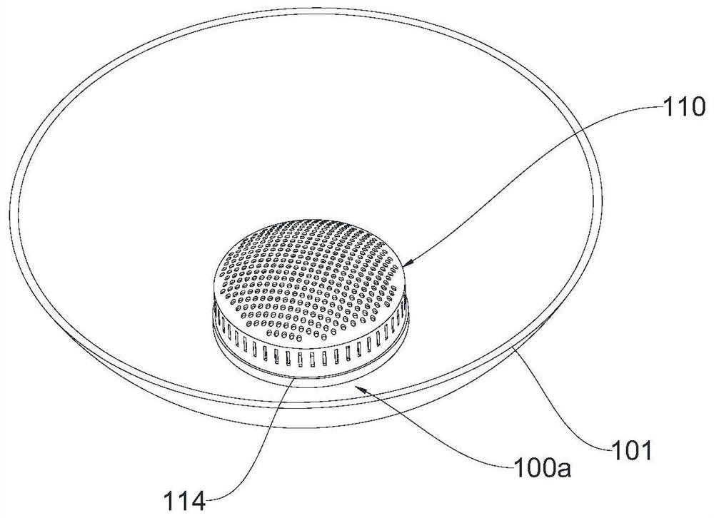 A collection device and reactor for reactor