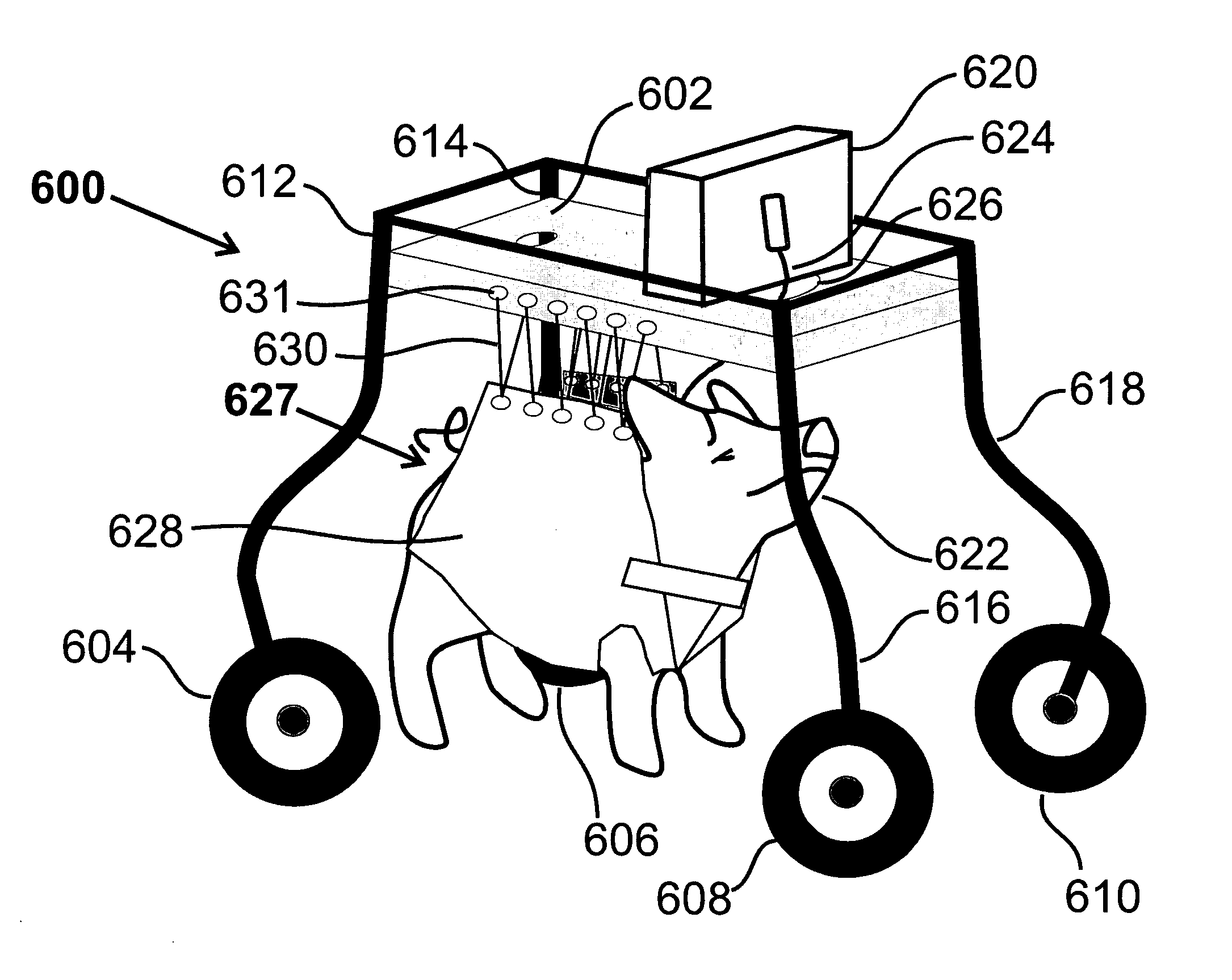 Portable sampling or testing device and method for pharmacokinetics and physiology studies