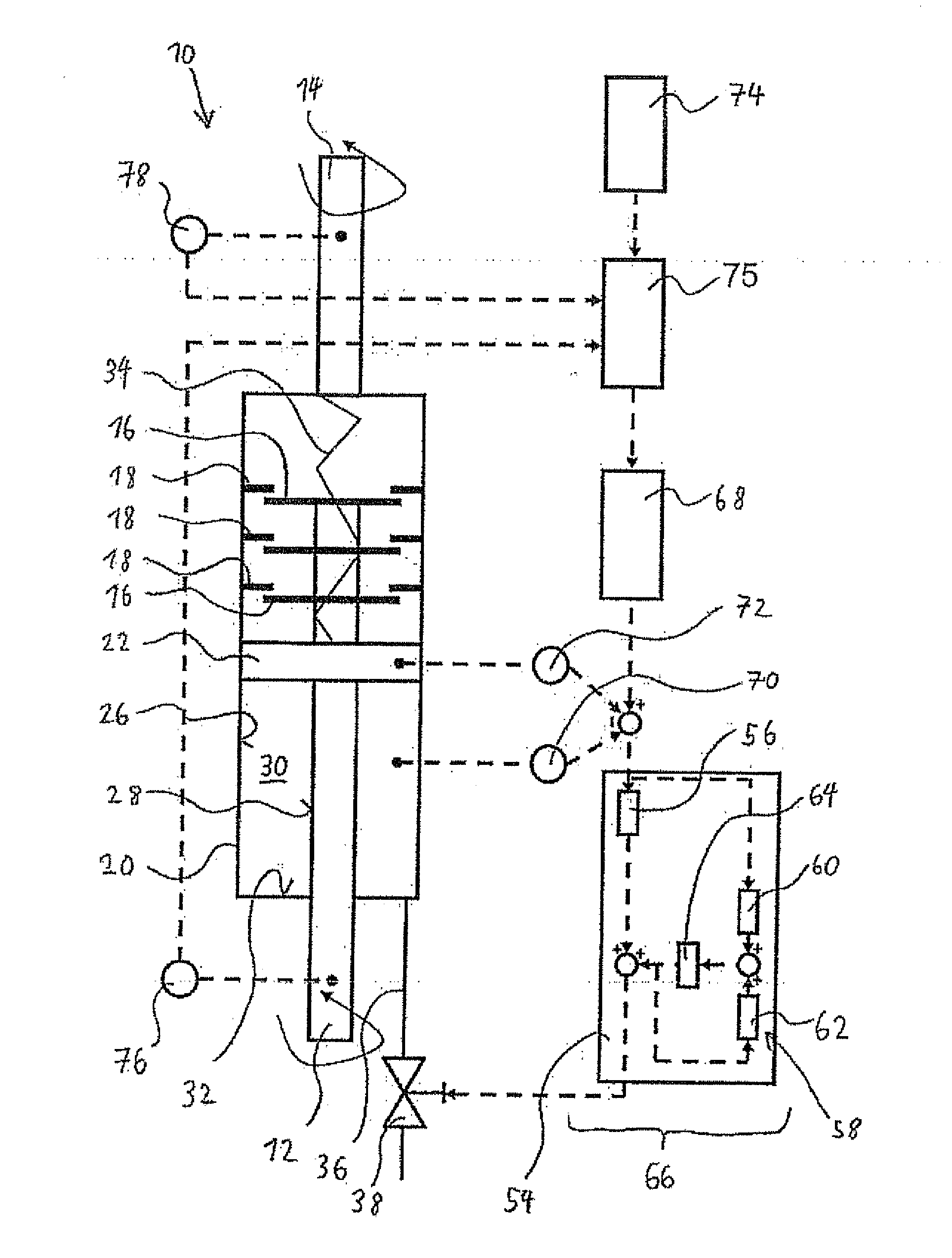 Method for controlling a torque transmitting device with learning function