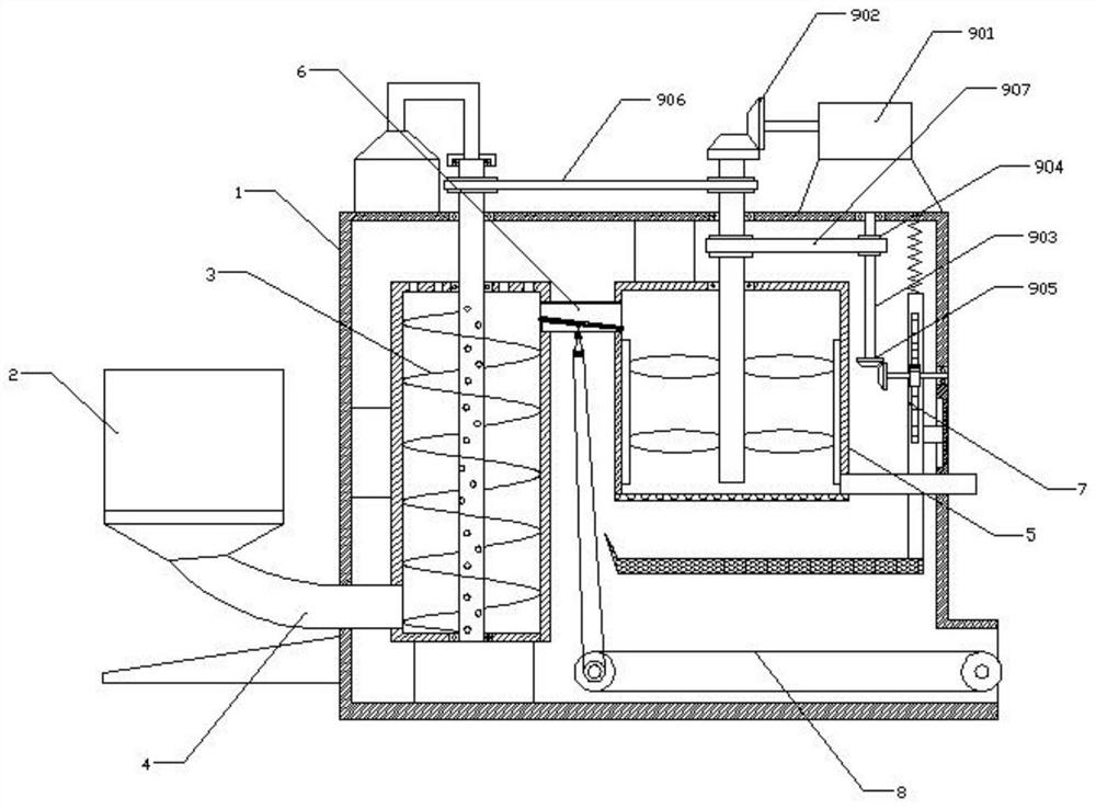 Sandstone screening machine for transportation construction