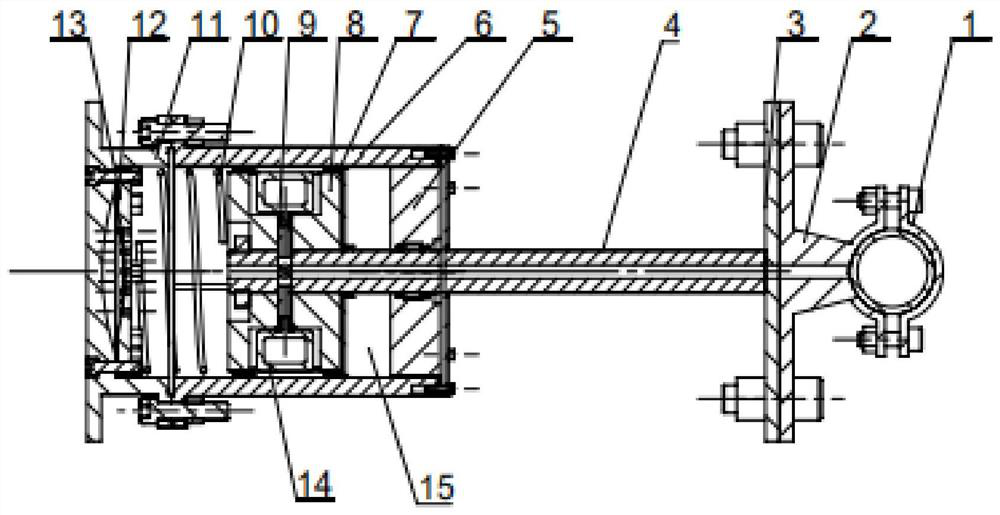 A pipeline magnetorheological damper based on active control