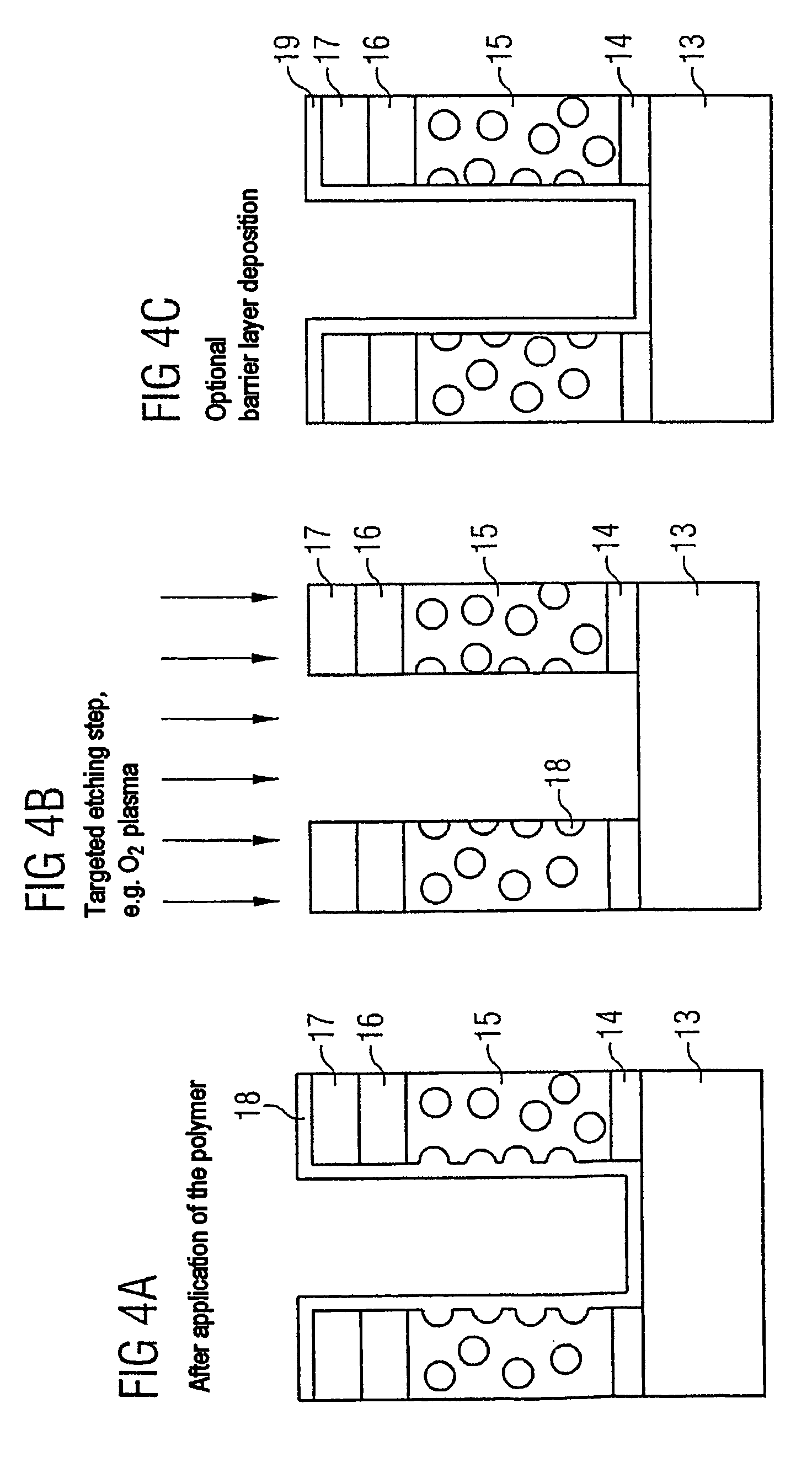 Polymer for sealing porous materials during chip production