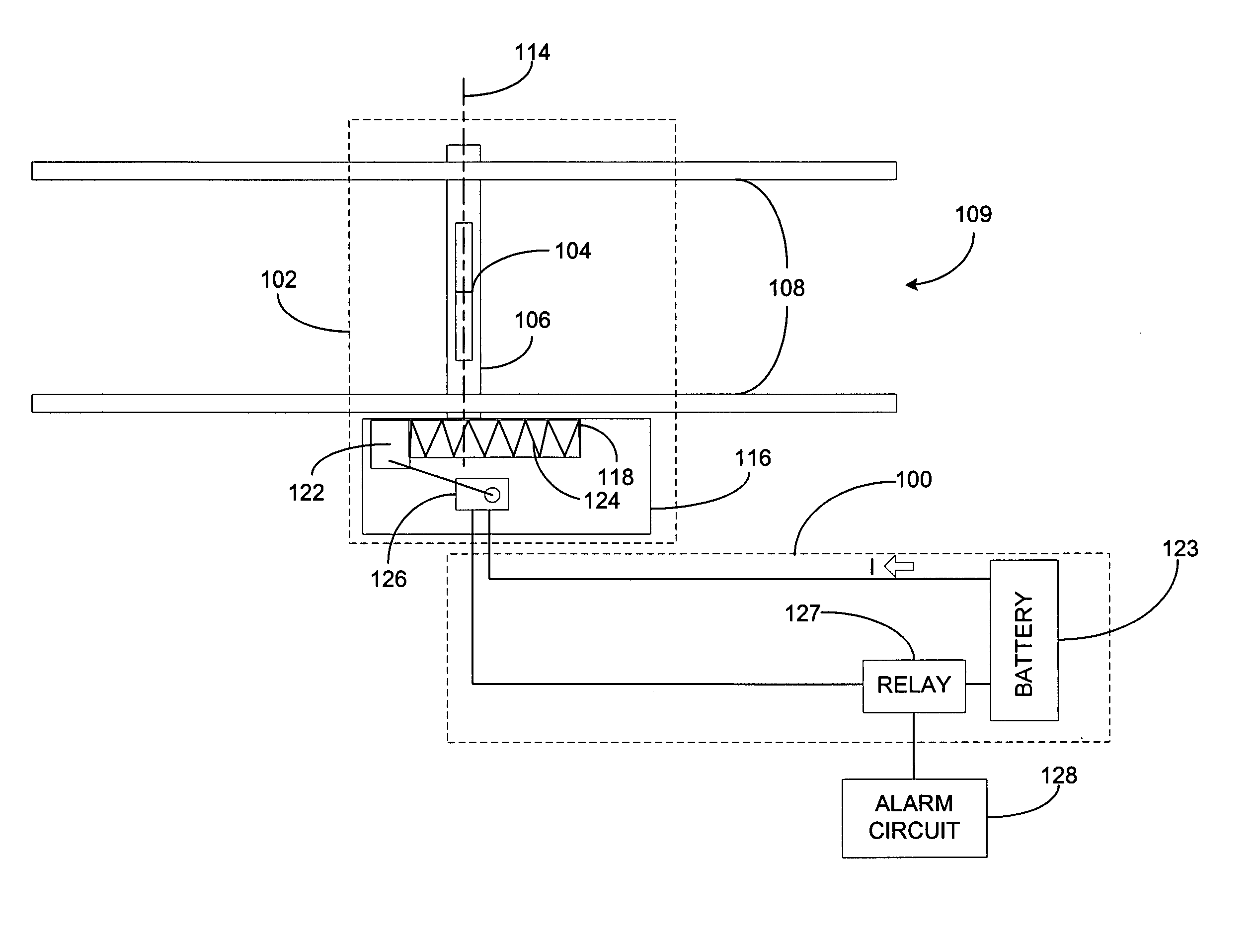 Apparatus and method for contact-less switching