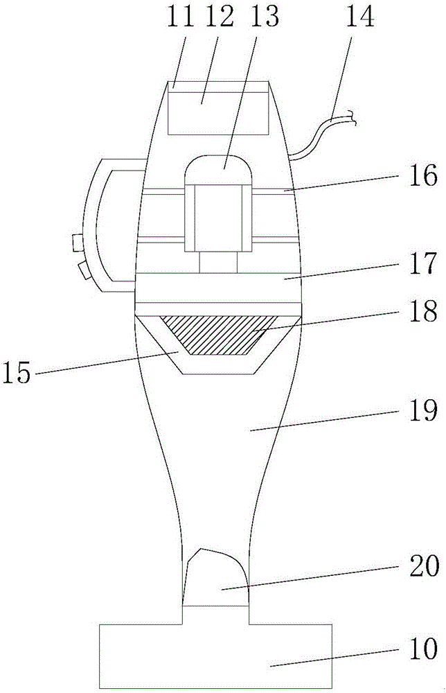 Special vacuum cleaner for cleanness of electric equipment