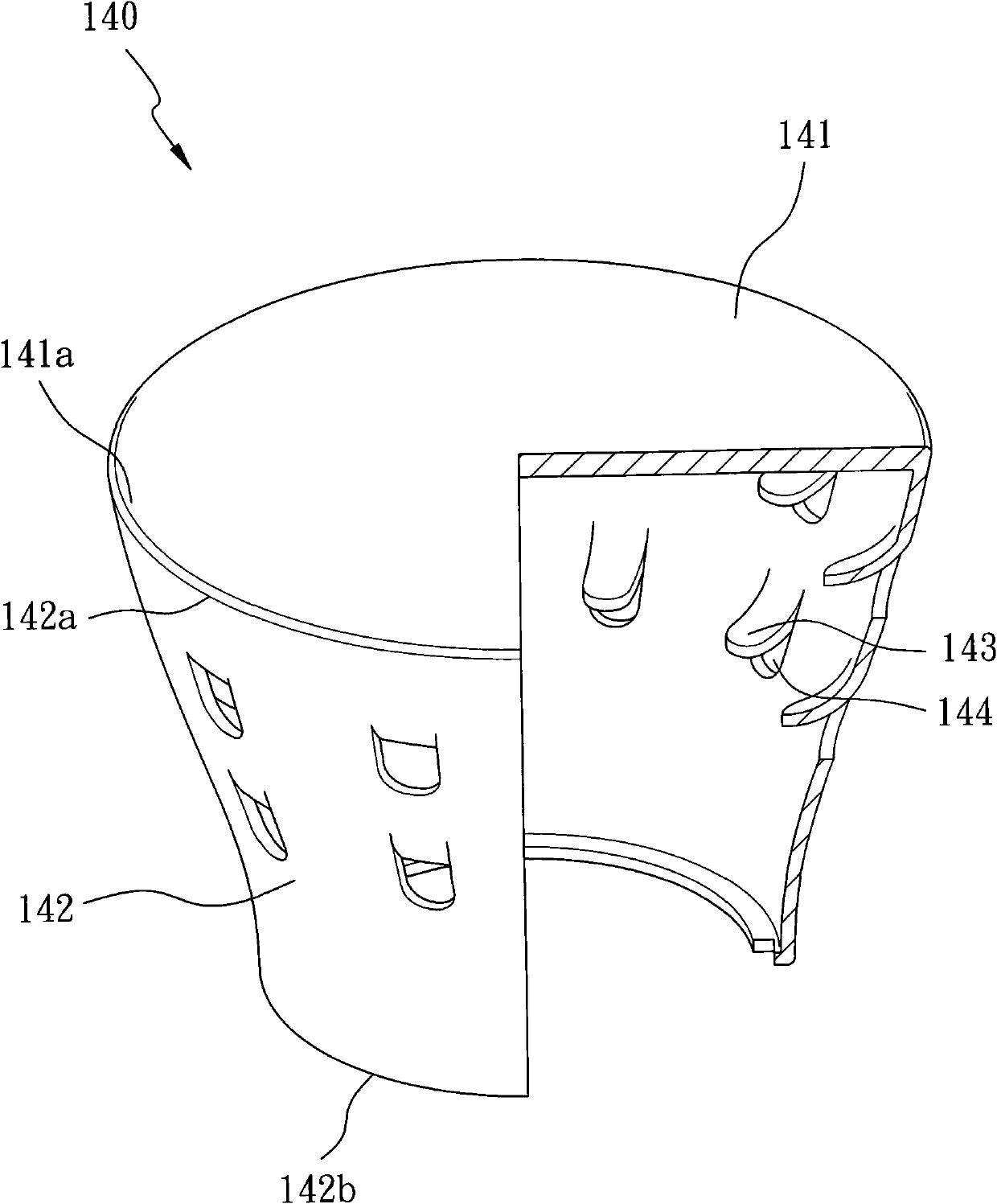 Heat dissipation lamp housing and manufacturing method thereof, and lamp structure