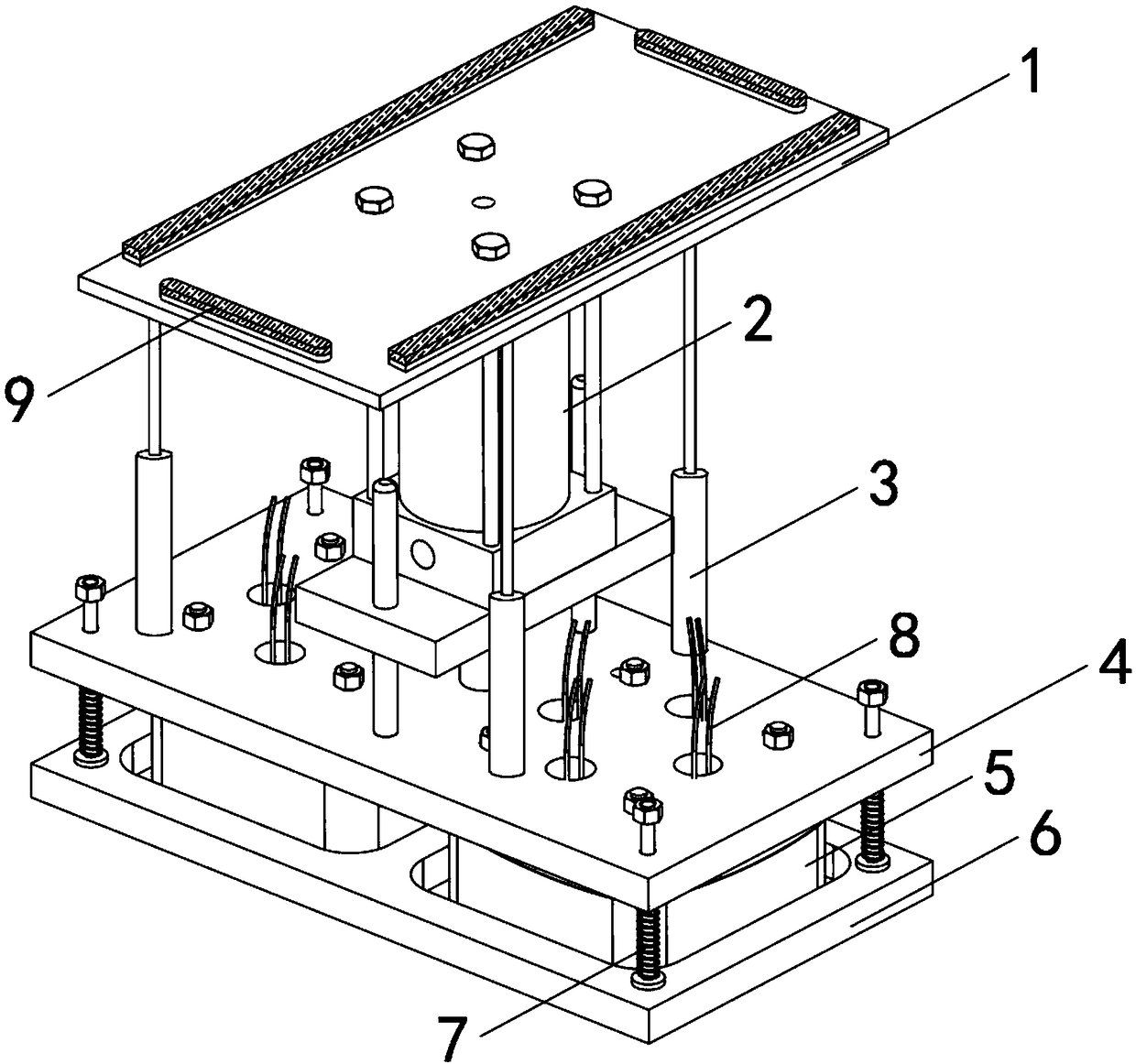 Water-saving and energy-saving processing technology of polyester fabric