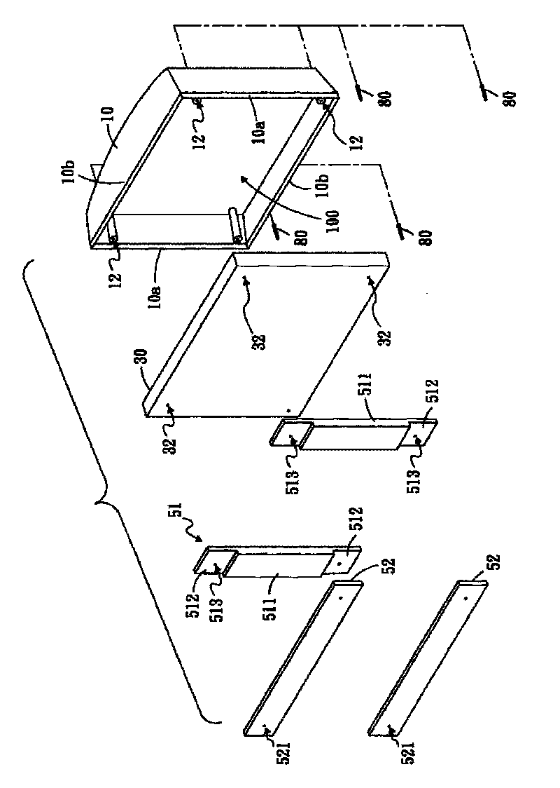 Display and method for assembling same