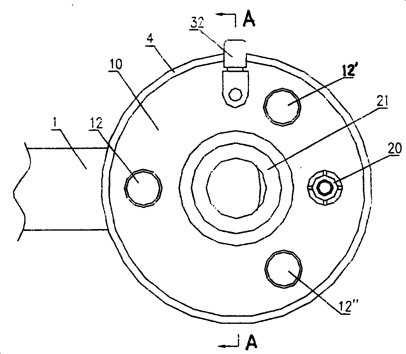 Blast furnace bellless furnace top distributor