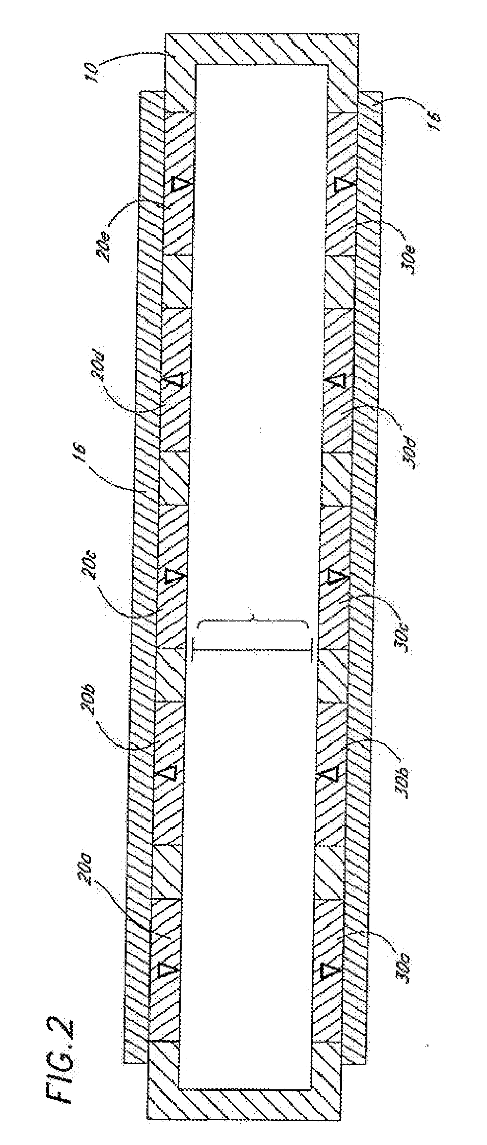 Multiple magnet coil in gap generator