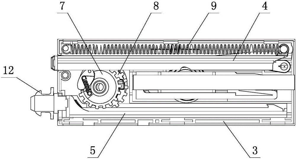 Furniture opening and closing mechanism