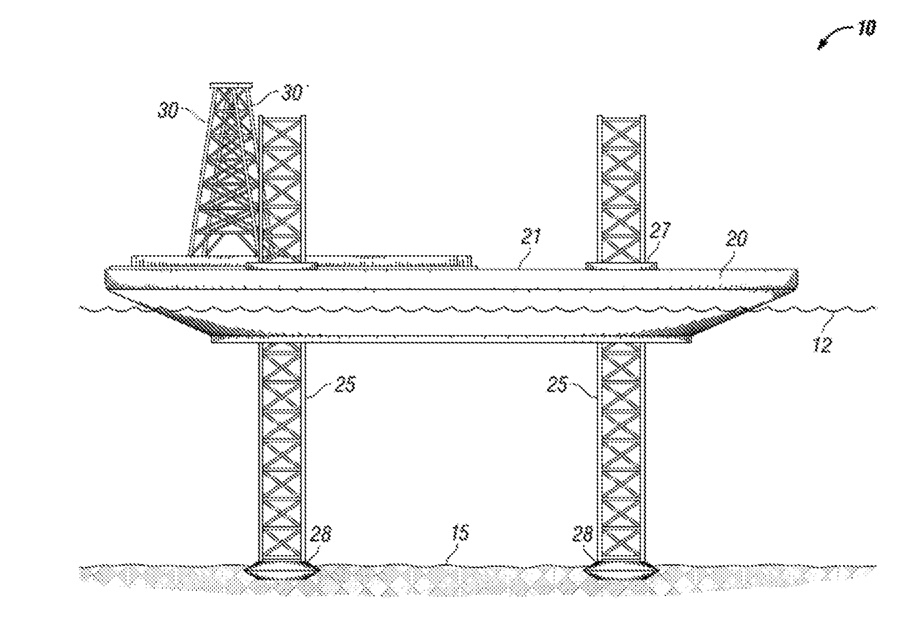 Dual-derrick ice-worthy jack-up drilling unit