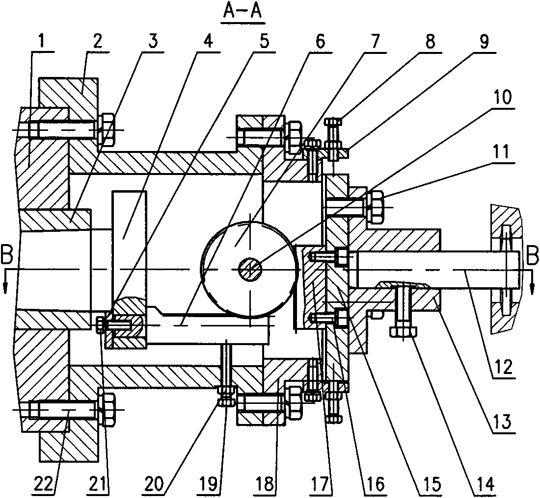 Radial feed mechanism