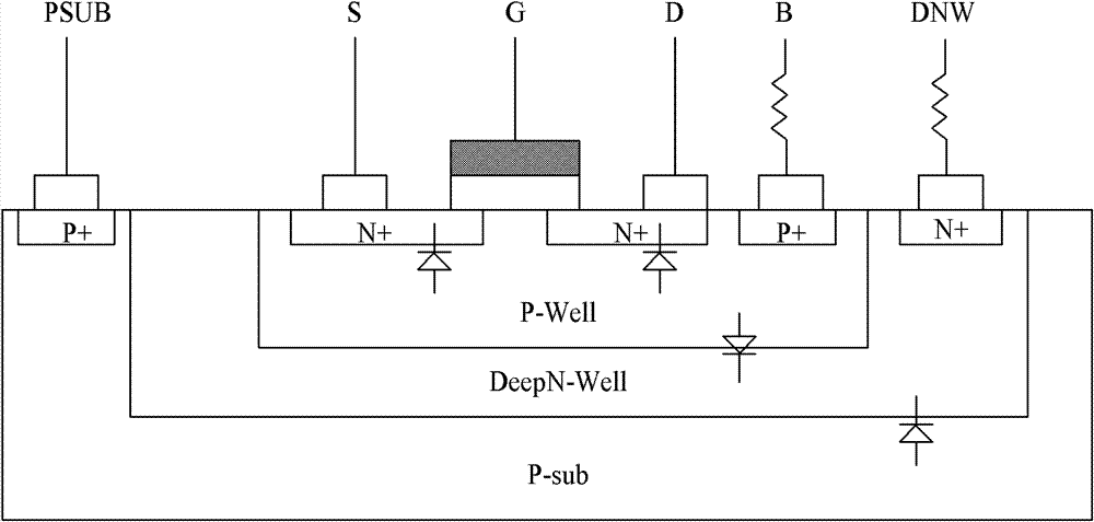 Radio frequency transceiver switching circuit