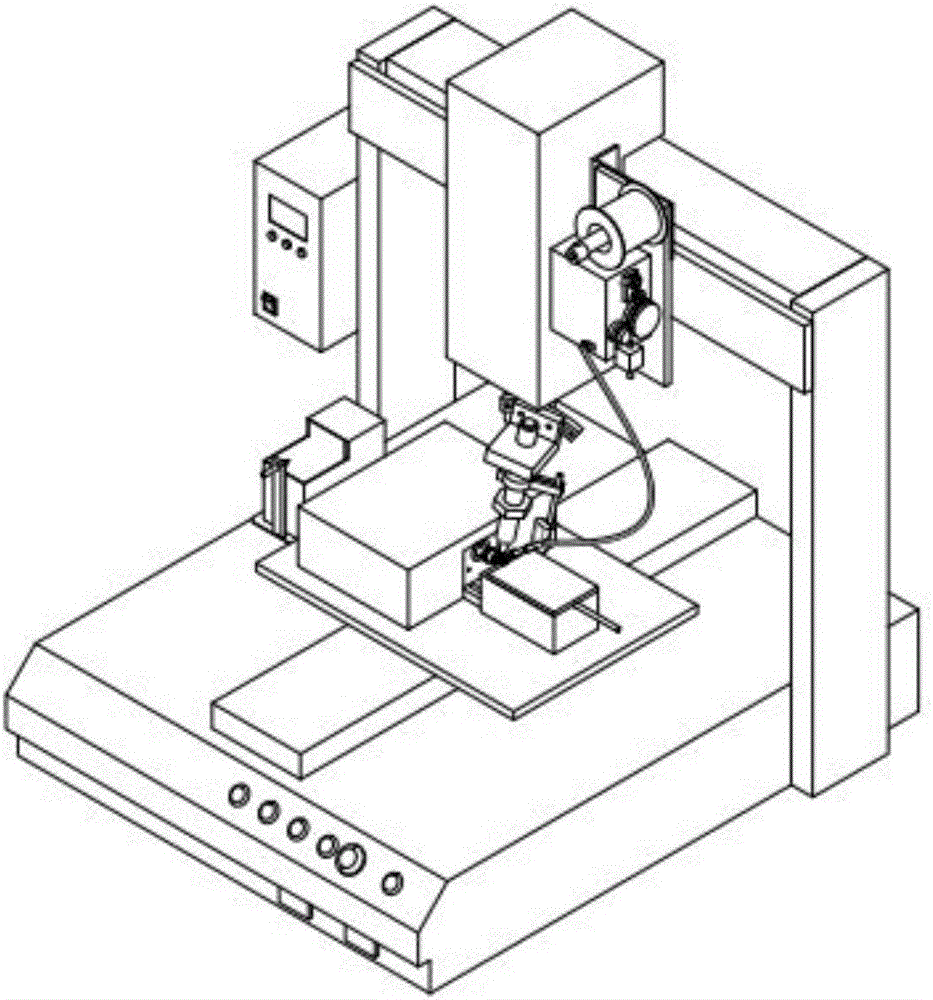 Three-axis mechanical arm