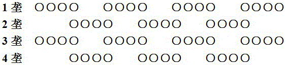 Interlacing whole edge row planting method for corn