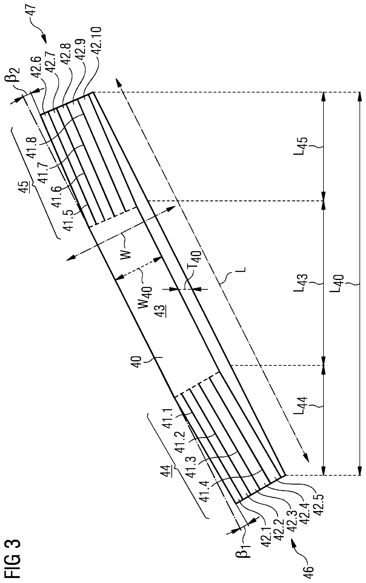 Beam for a wind turbine blade, wind turbine blade, wind turbine, method for manufacturing a beam for a wind turbine blade and method for manufacturing a wind turbine blade