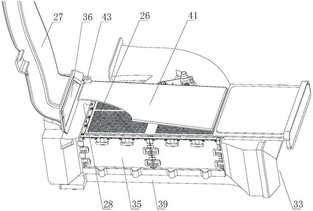 Air condensation structure