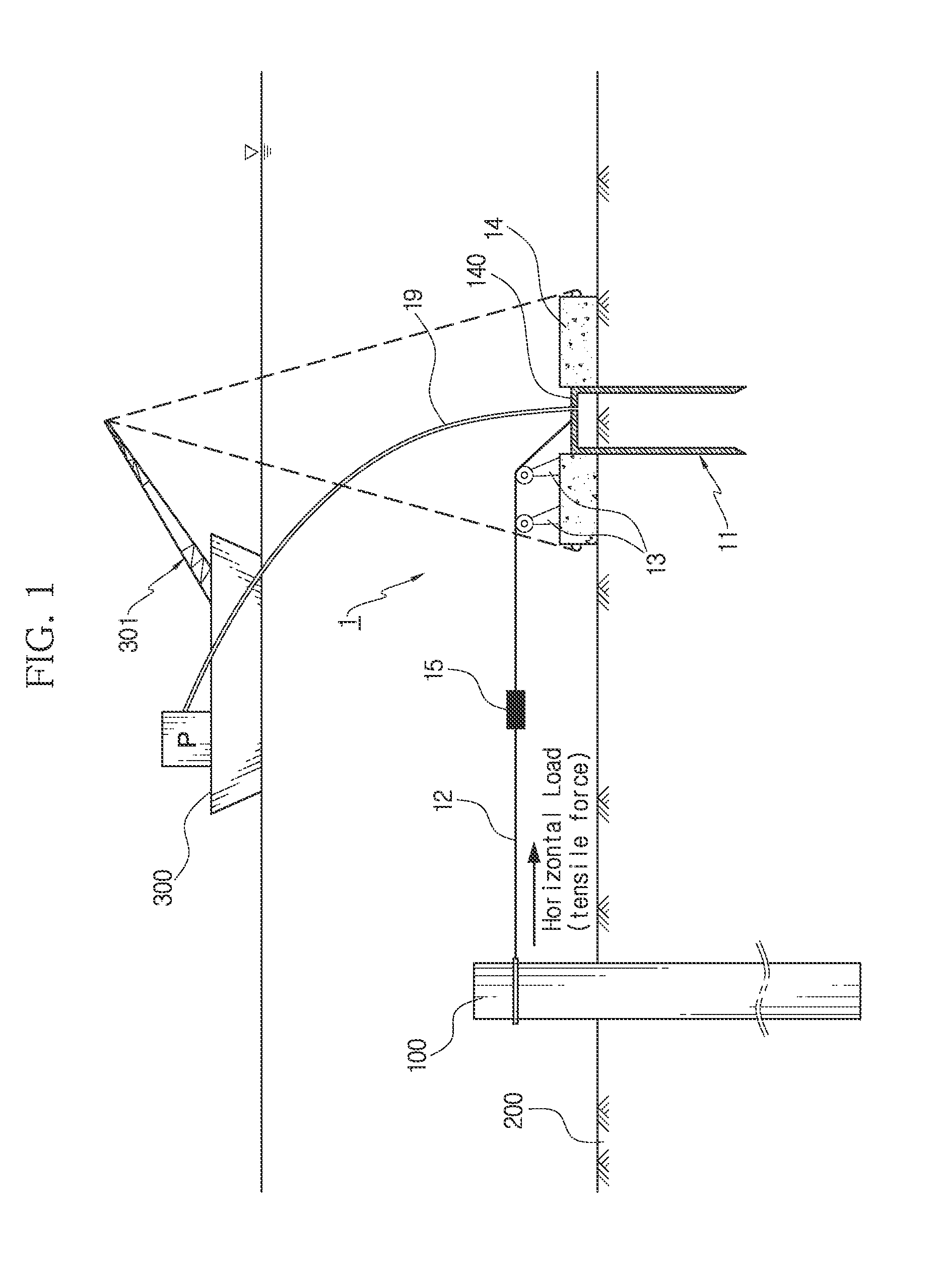 Apparatus for applying horizontal load to underwater pile using ground penetration of suction pile and method for measuring horizontal resistance of underwater pile using the same