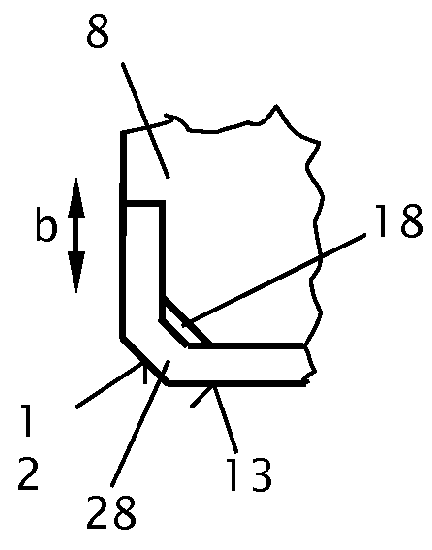 Road finisher, screed plate, and tamper bar comprising a heating element and method to manufacture the same