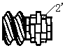 Multi-screw extrusion device and refining method for refining and molding recycled rubber powder