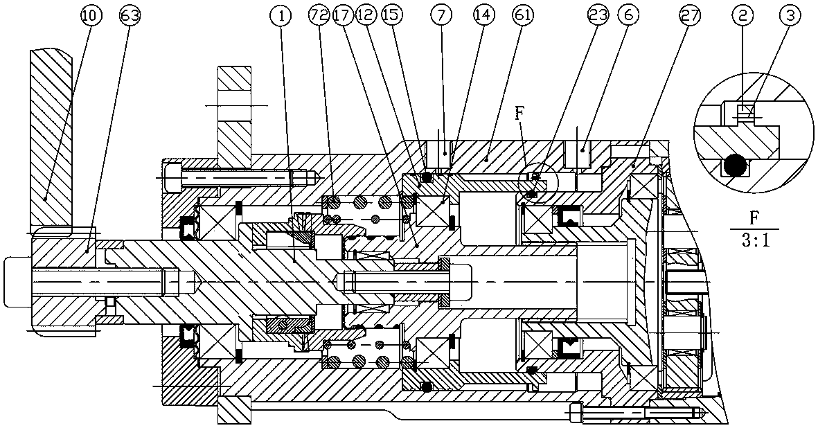 Gear propulsion device for pneumatic motor