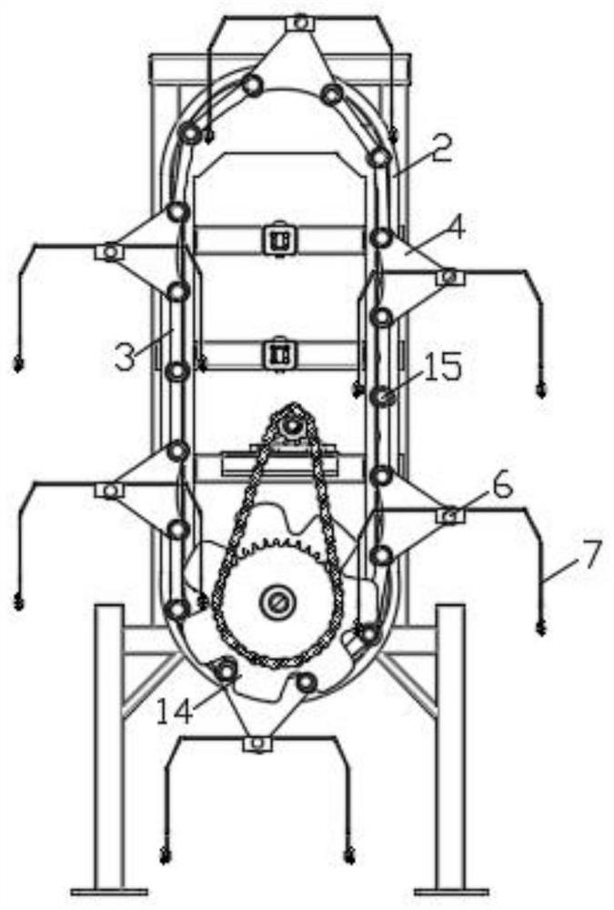 Automatic swinging and lifting hanging bracket for hammock and using method thereof