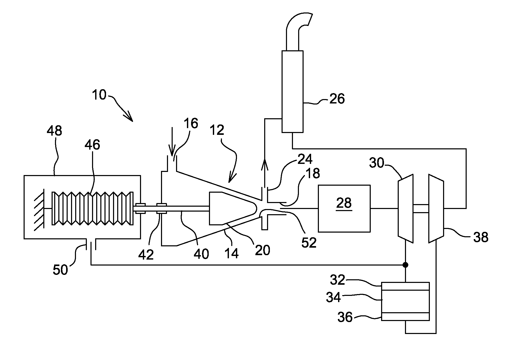 Engine Combustion Air Cyclonic Pre-Cleaner Embodying Throttling Member Adjusted In Accordance With Engine Load