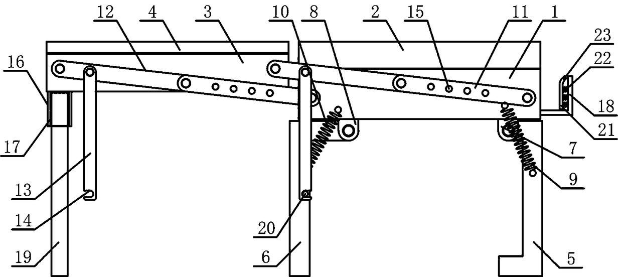 Aluminum alloy folding stool