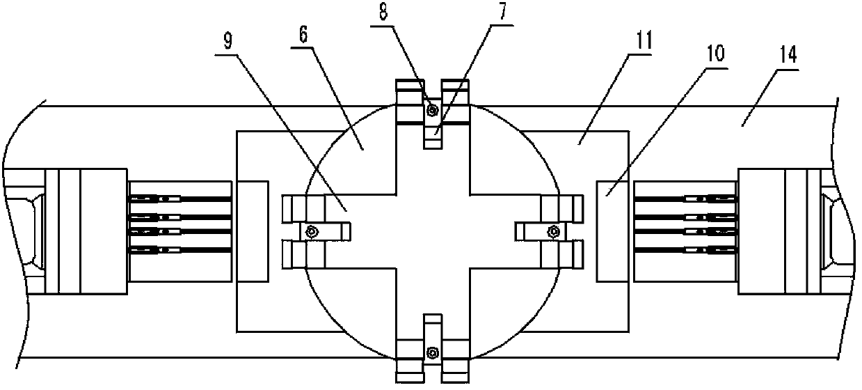 Multi-head drilling equipment comprising rotary table