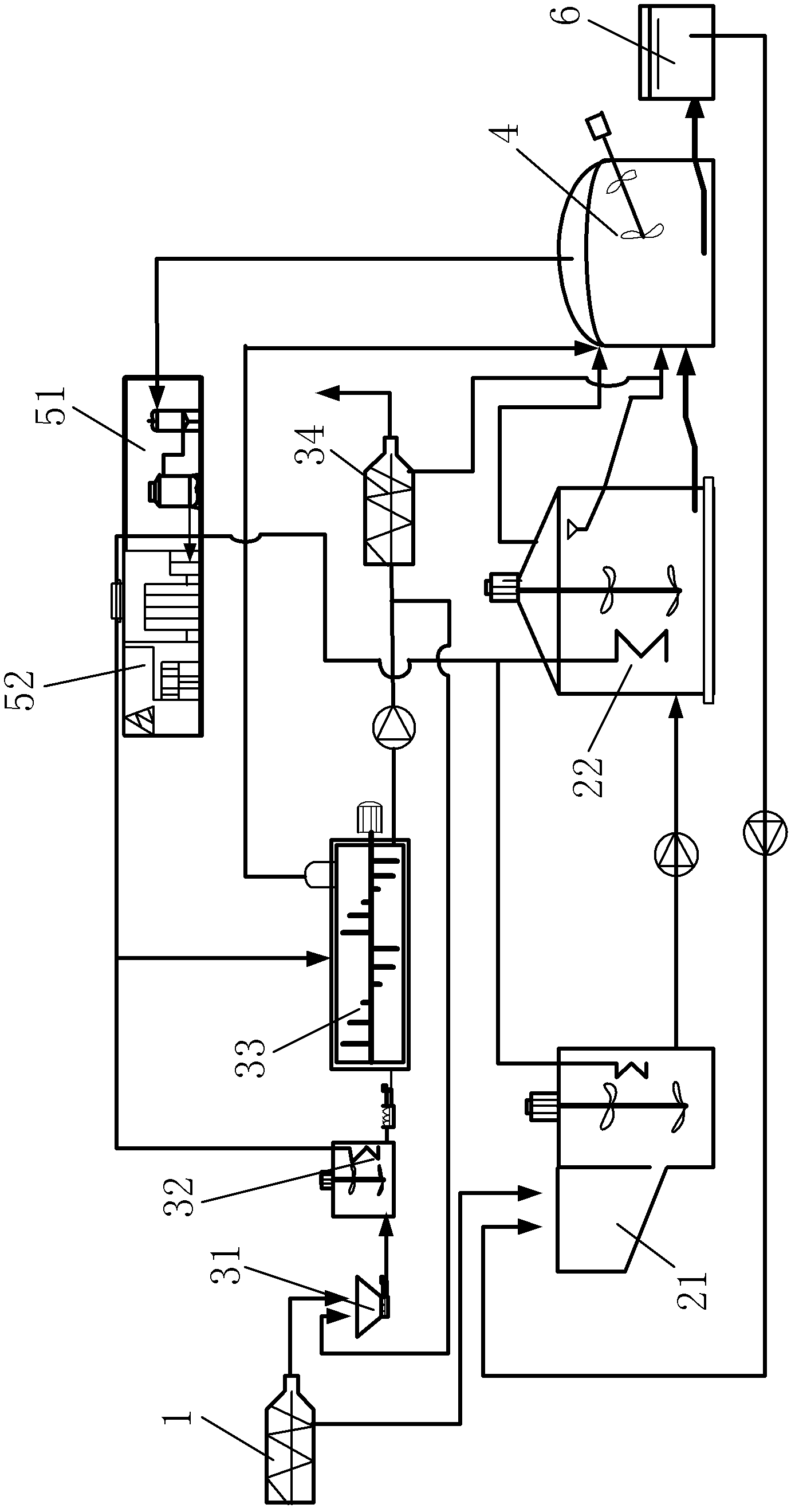 Method and device for producing biogas by solid organic waste