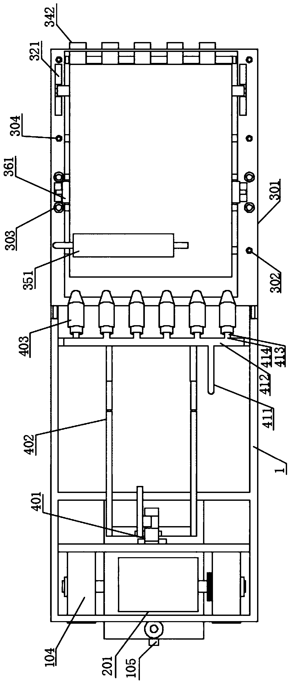 A small coil automatic spreading vehicle and a coil spreading method