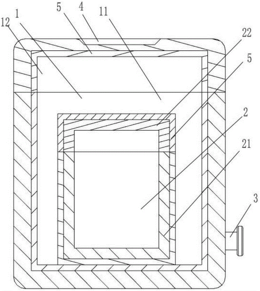 Valuables transportation logistics container