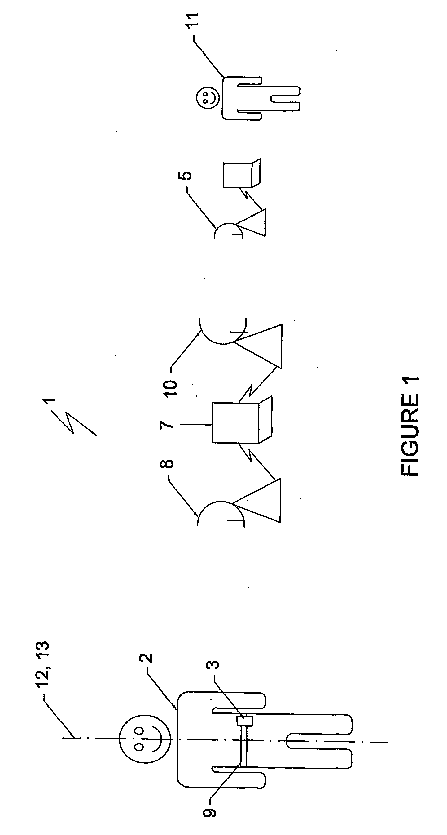 Monitoring apparatus for ambulatory subject and a method for monitoring the same