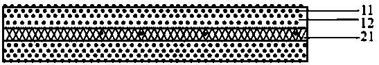 Anti-blocking PVB (Polyvinyl Butyral) rubber sheet with long-term isolating membrane-free protection at temperature greater than 10 DEG C and preparation method thereof