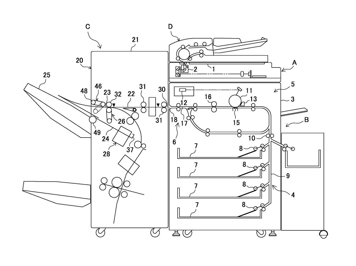 Sheet bundle binding device and image forming system having the same