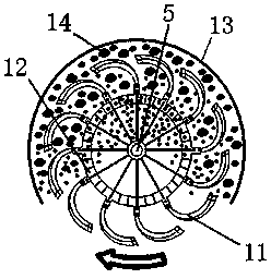 Soil raising fire extinguisher and fire extinguishing method