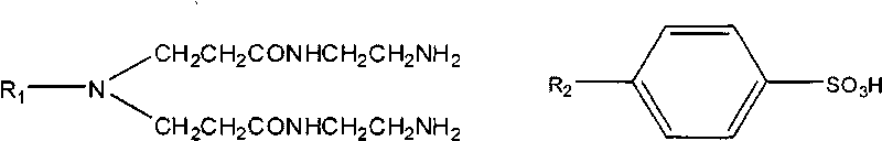 Reversed phase emulsion splitter and preparation method thereof