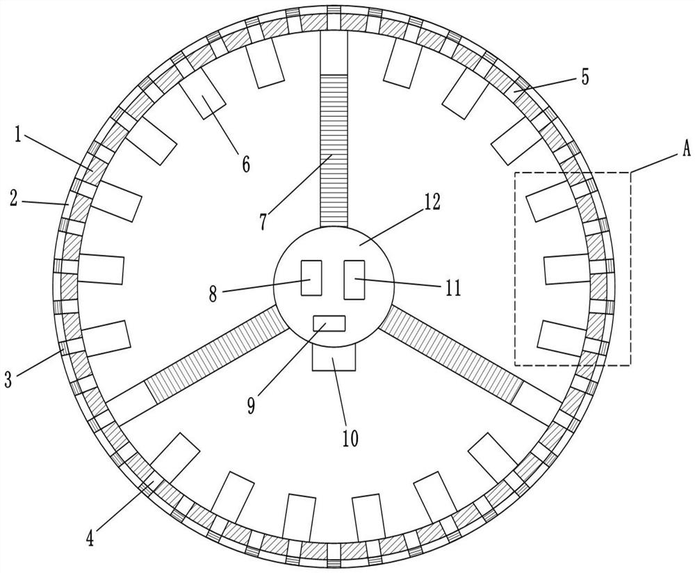 Tennis training device