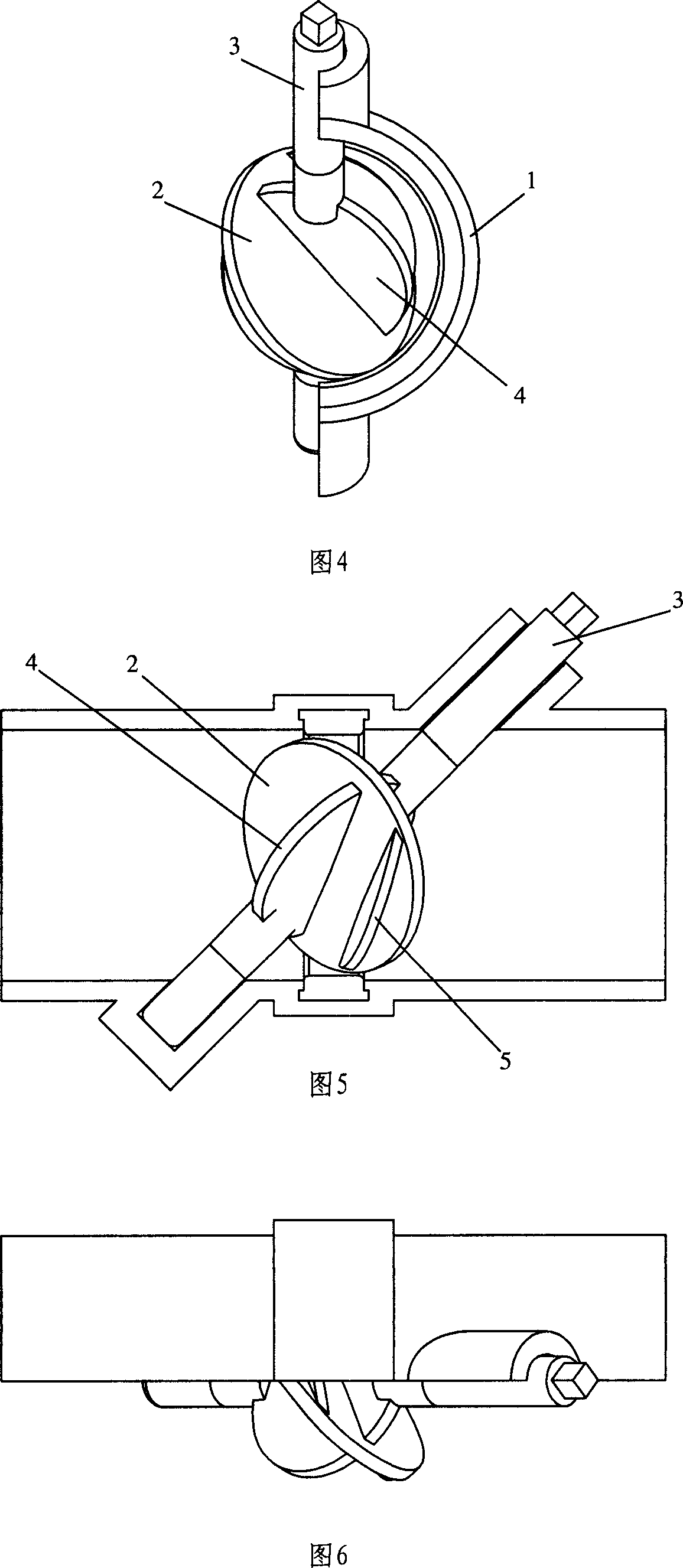 Novel butterfly spool for forming near linear relation between through flow and spool corner and butterfly valve thereof