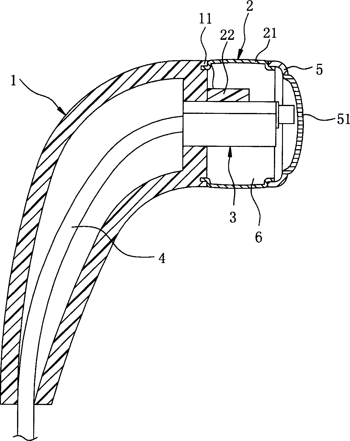 Earphone apparatus integrated microphone