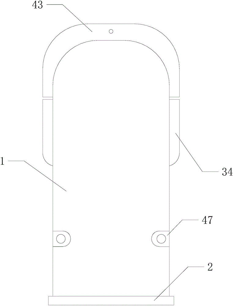 Wall-penetrating part for fixing pipe casing of air conditioner pipe