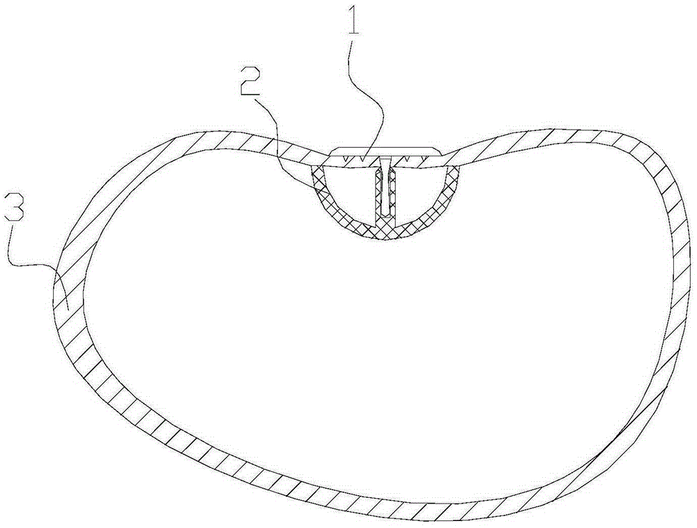 Acupoint pressing device of carsickness prevention cuff