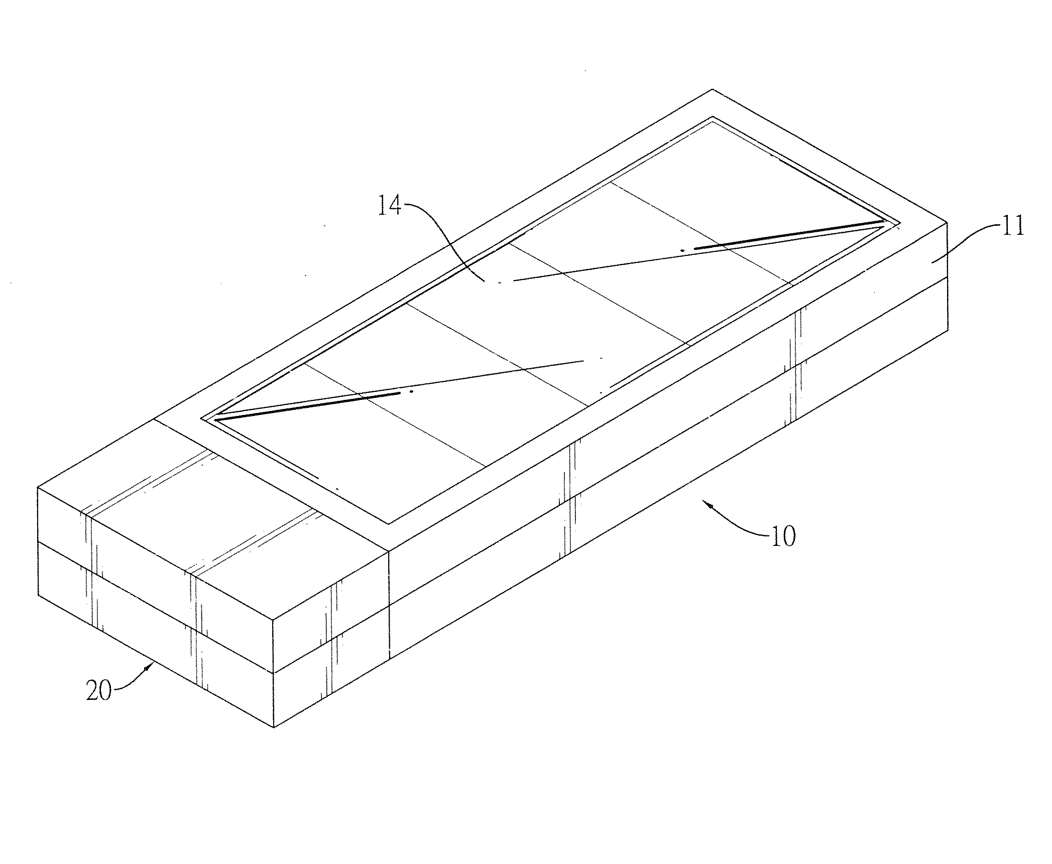 Modular solar wireless transmission device