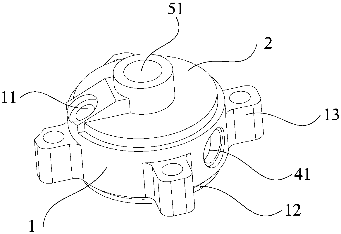 Mixed injector and small liquid rocket engine