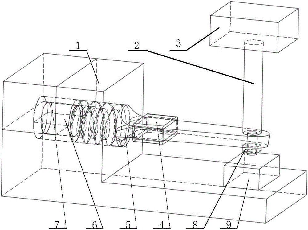 Impact force detection mechanism