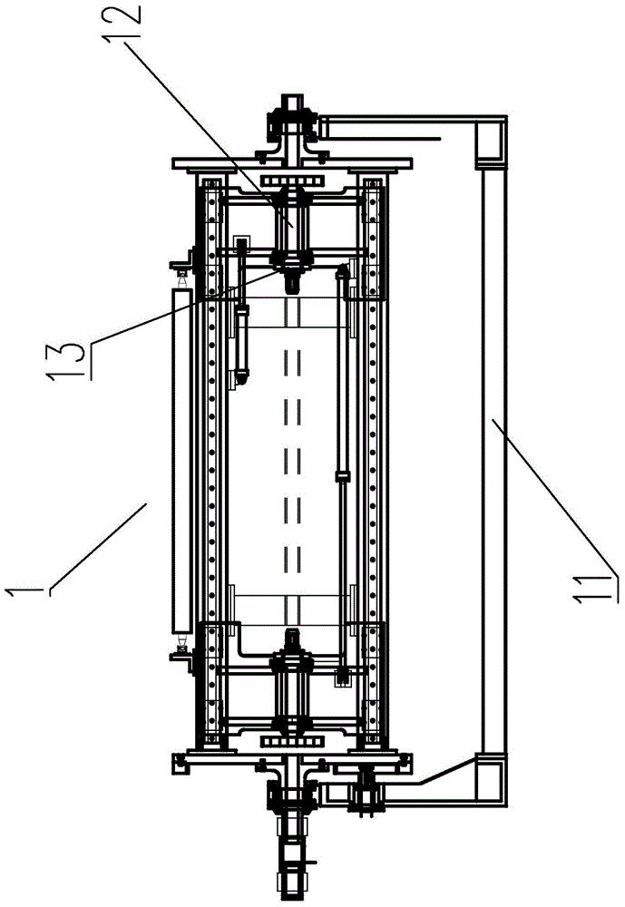 A wide-format high-speed wood grain paper printing machine