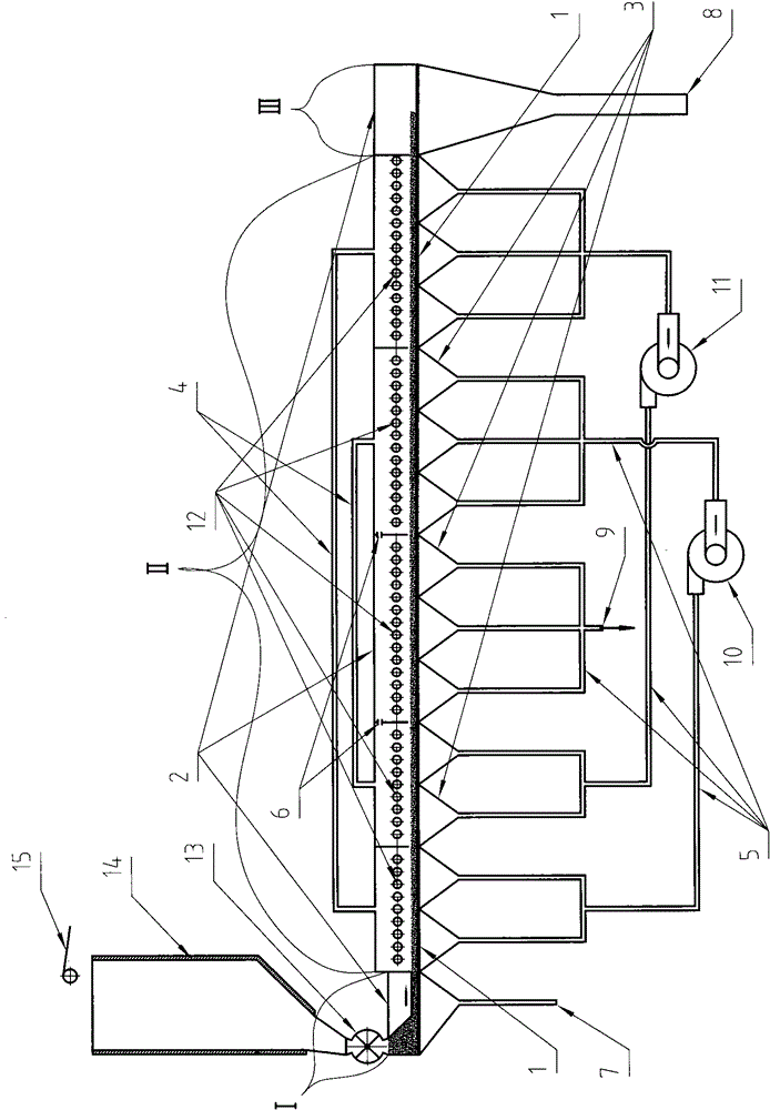 Oil shale retorting method as well as dynamic grate type retort furnace for realizing same and application thereof